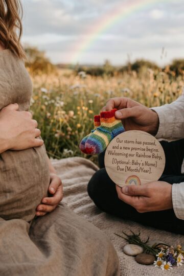 Creative Baby Announcement