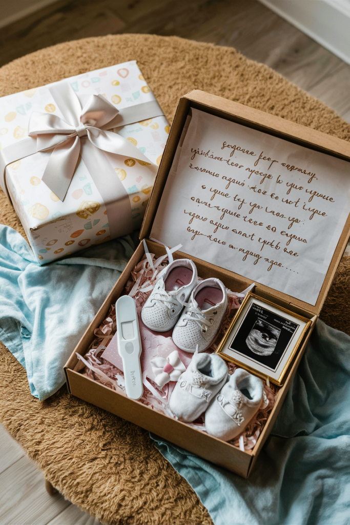 Pregnancy Test Surprise Gift Box