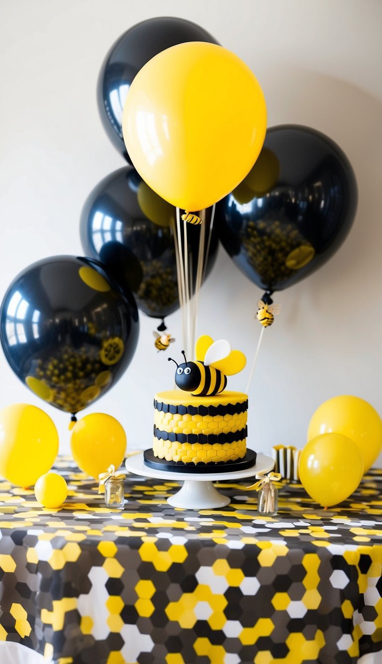 bee-themed decorations