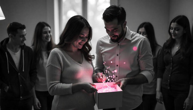 Last-Minute Gender reveal