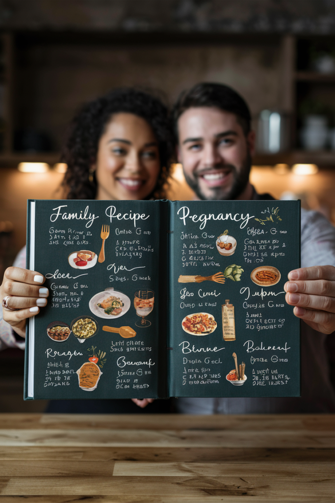 Heirloom Family Recipes with Baby Note