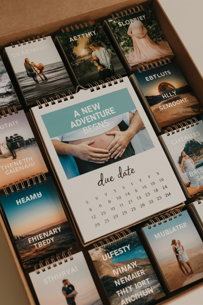 Personalized Calendar with Due Date Marked