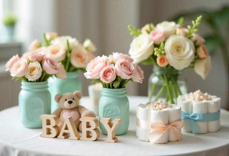 Baby Shower Centerpieces