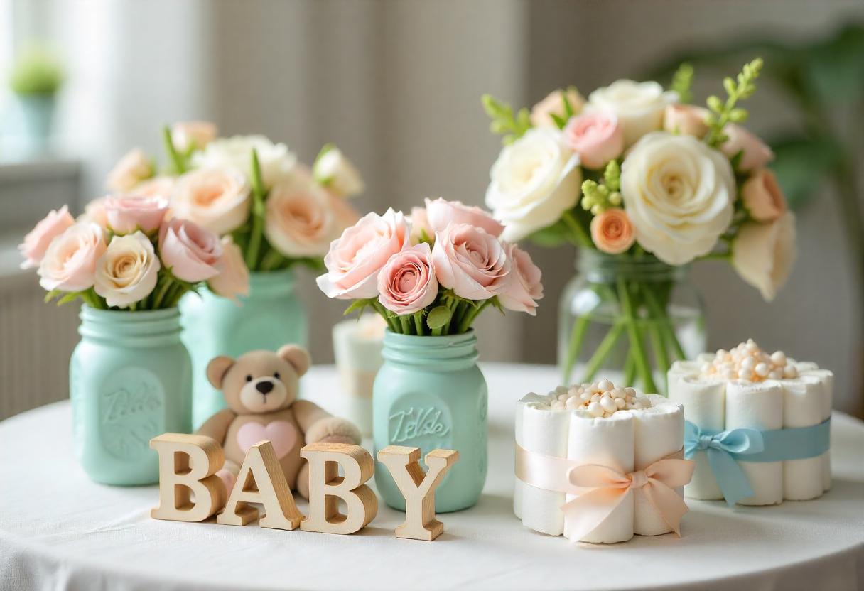 Baby Shower Centerpieces