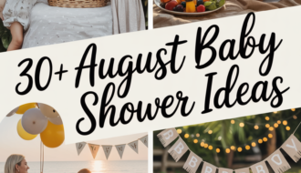 August Baby Shower Ideas