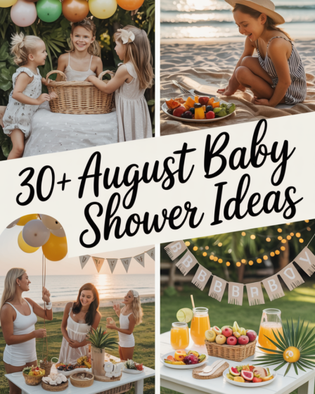 August Baby Shower Ideas