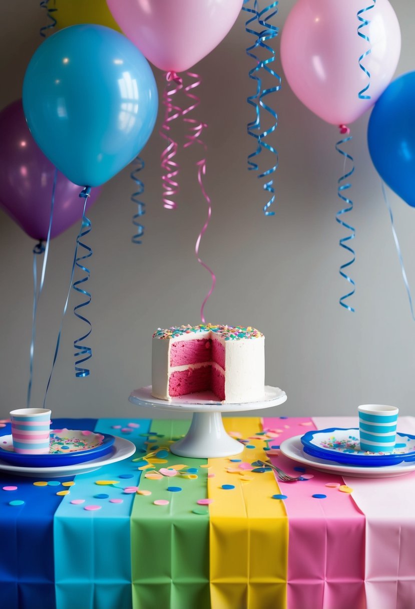 Gender Reveal Table