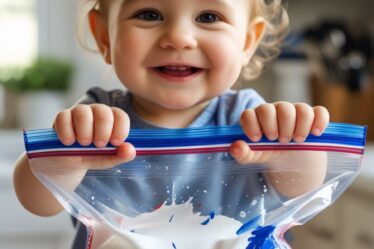 Patriotic Finger Painting