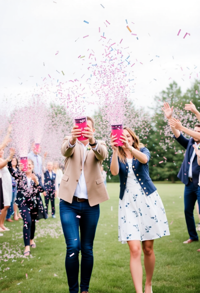 Confetti Cannons with a Bang