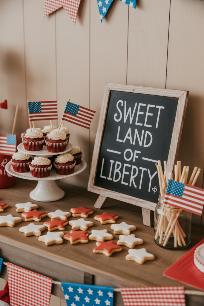 Americana Dessert Table Goals