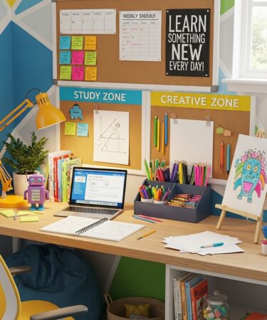 Creative Homework Station Ideas to Boost Kids’ Focus