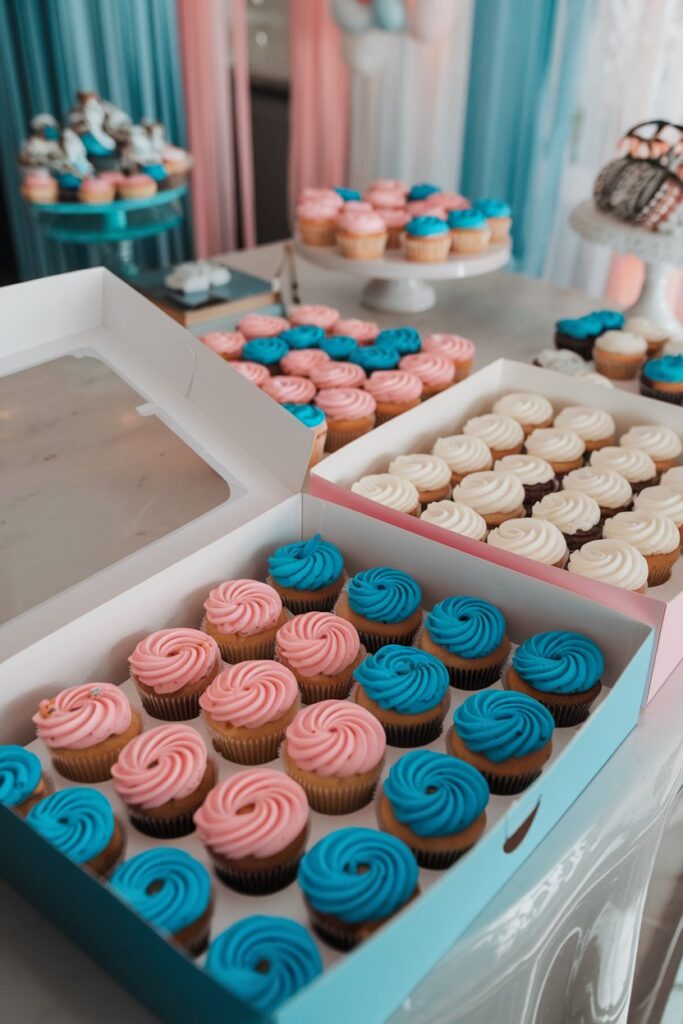 Cupcake “Box” Reveal