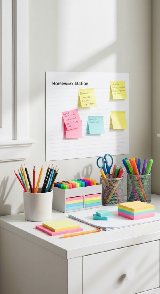 Establish a Homework Station