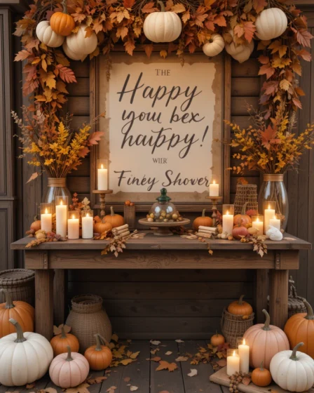 Fall Baby Shower Decorations