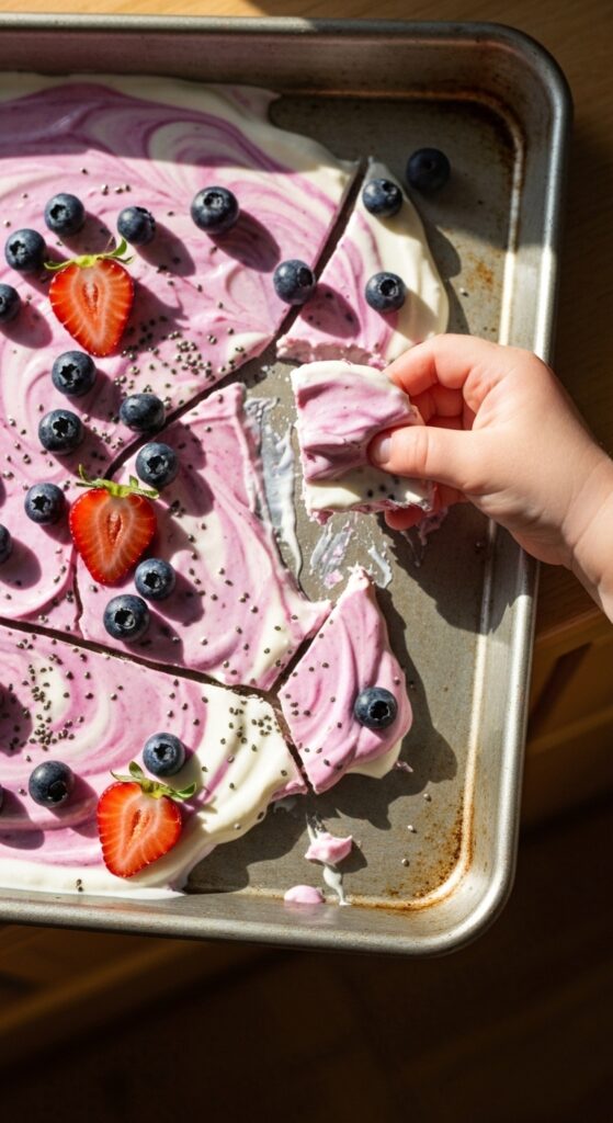 Frozen Yogurt Bark