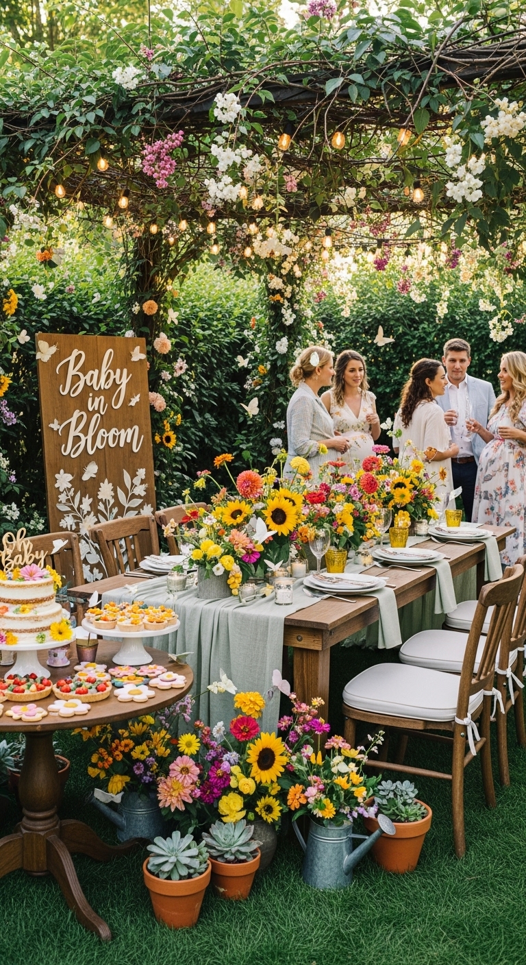 Garden Baby Shower Ideas