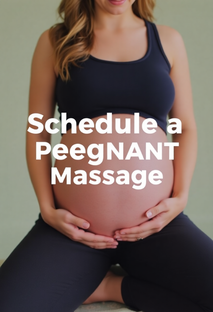 Schedule a Prenatal Massage