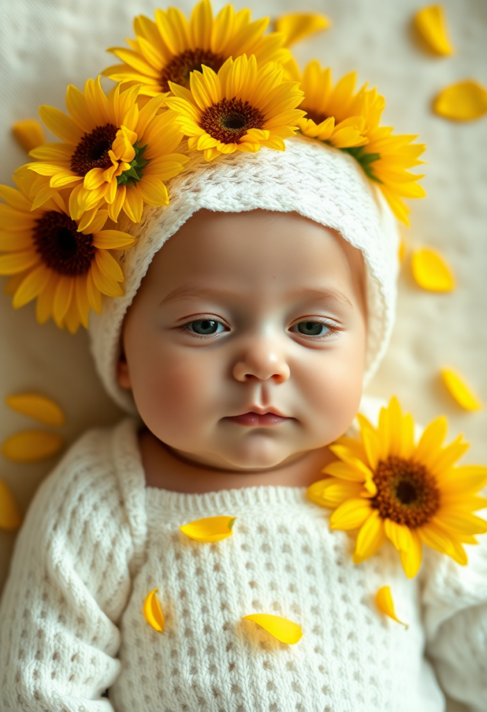 Sunflower Halo