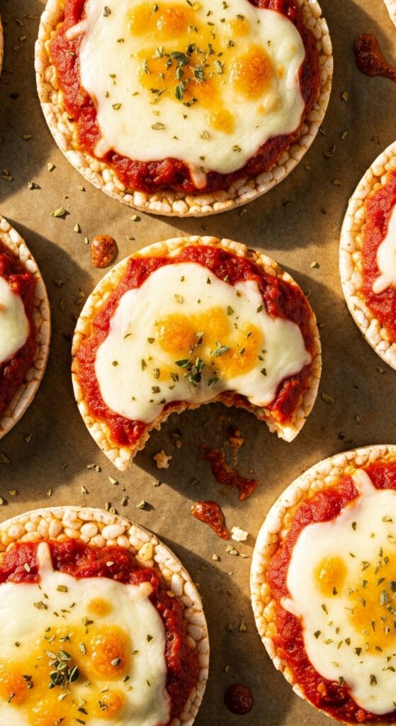 Rice Cake Pizzas