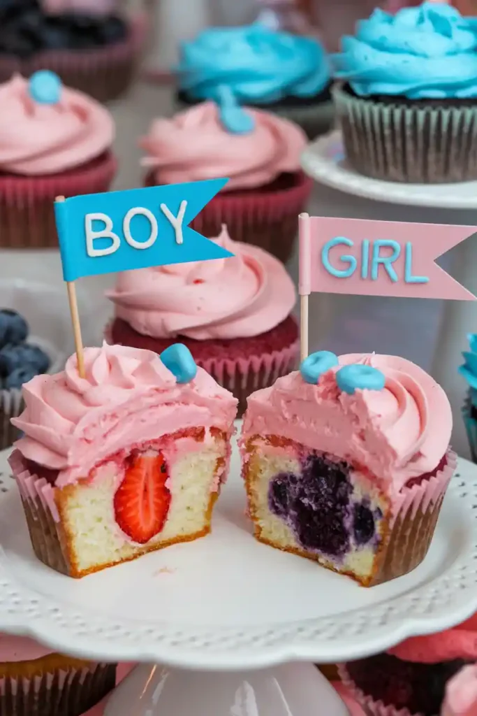 Strawberry & Blueberry Center Reveal