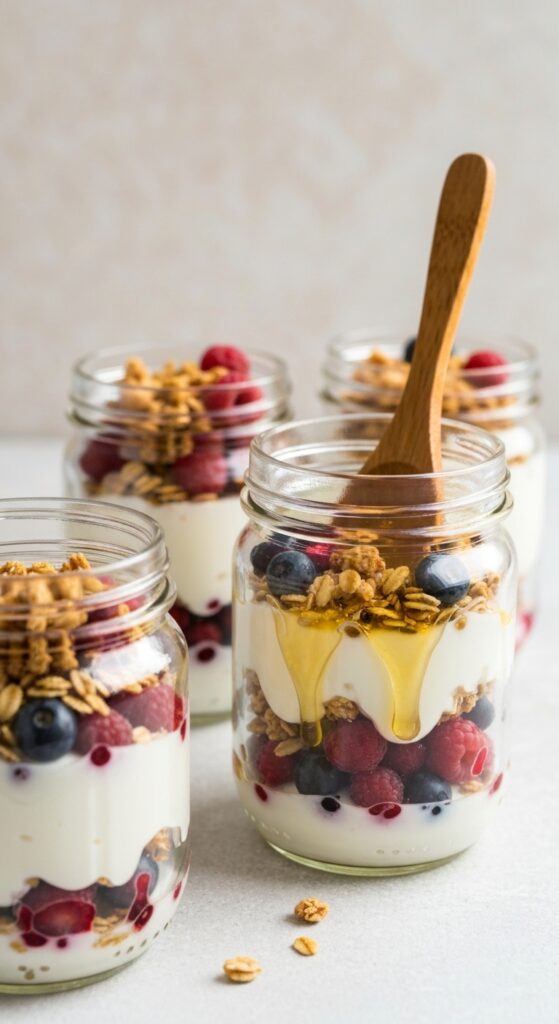Yogurt Parfait Jars
