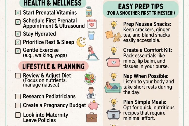 First Trimester Checklist
