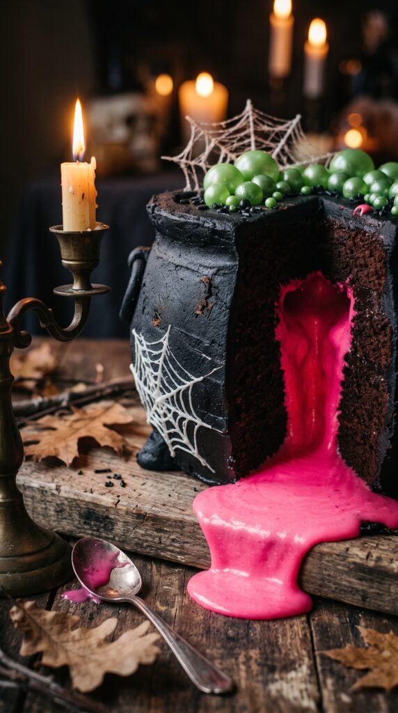 Witch’s Cauldron Lava Cake
