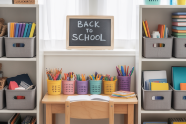School Supply Organization Ideas for Home