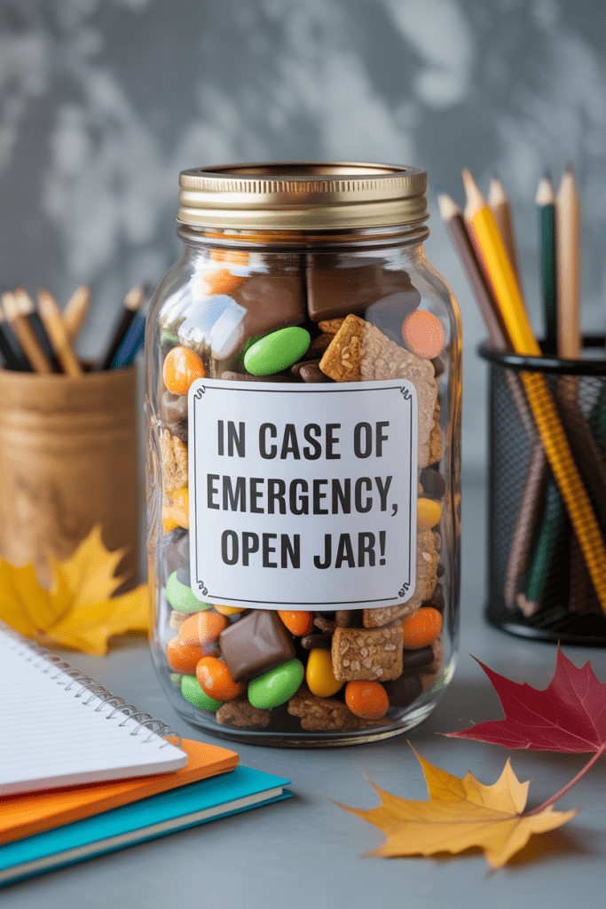 Teacher Snack Jar
