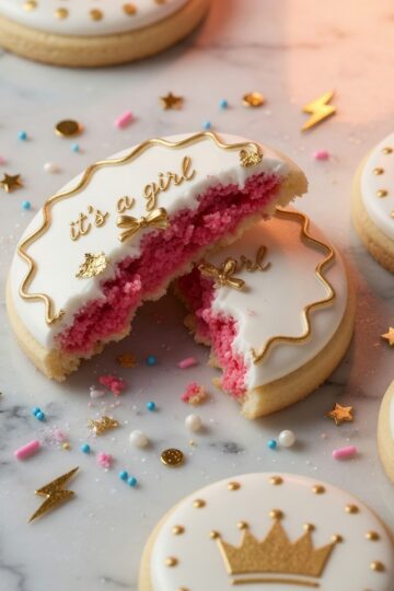 Gender Reveal Cookies