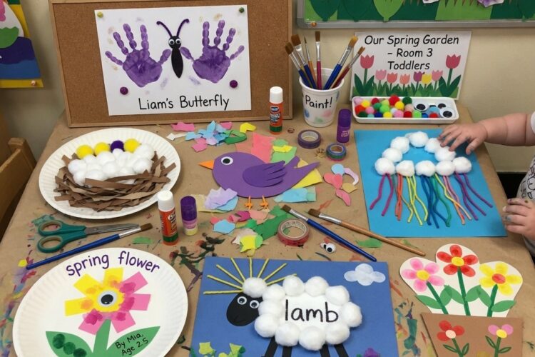 Spring Crafts for Toodlers