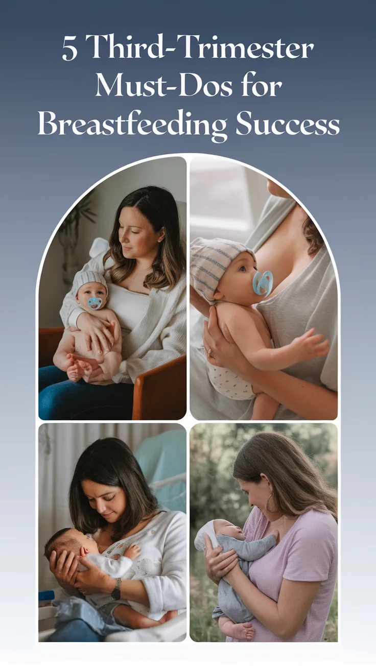 5 Third-Trimester Must-Dos for Breastfeeding Success
