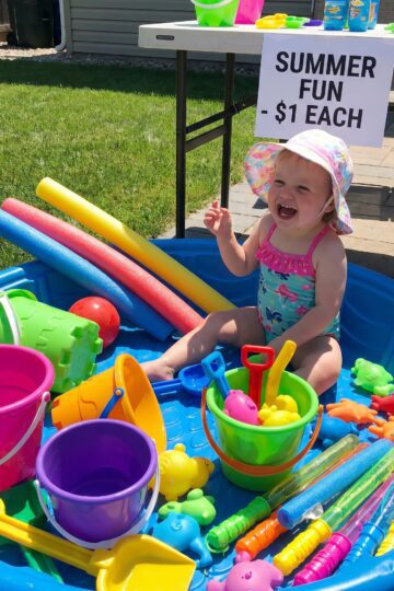 Dollar Store Summer Activities for Toddlers