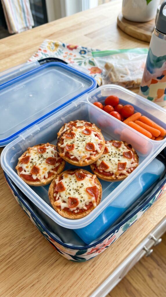 Mini Bagel Pizzas (Pack Cold)