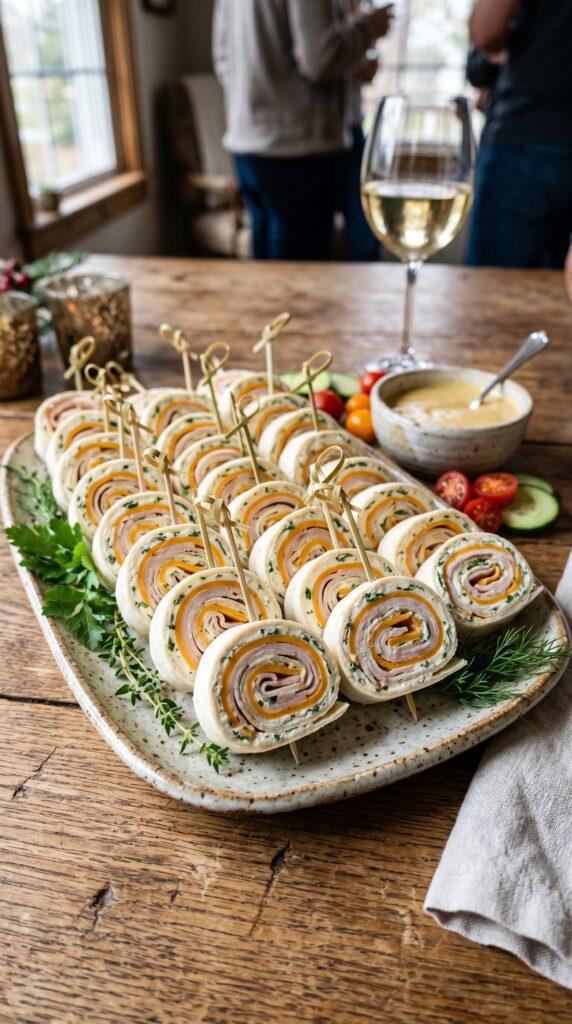 Mini Turkey & Cheese Roll-Ups
