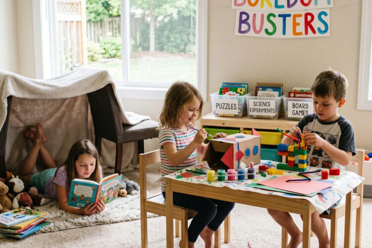 50 summer boredom busters for kids at home with fun indoor and outdoor activities
