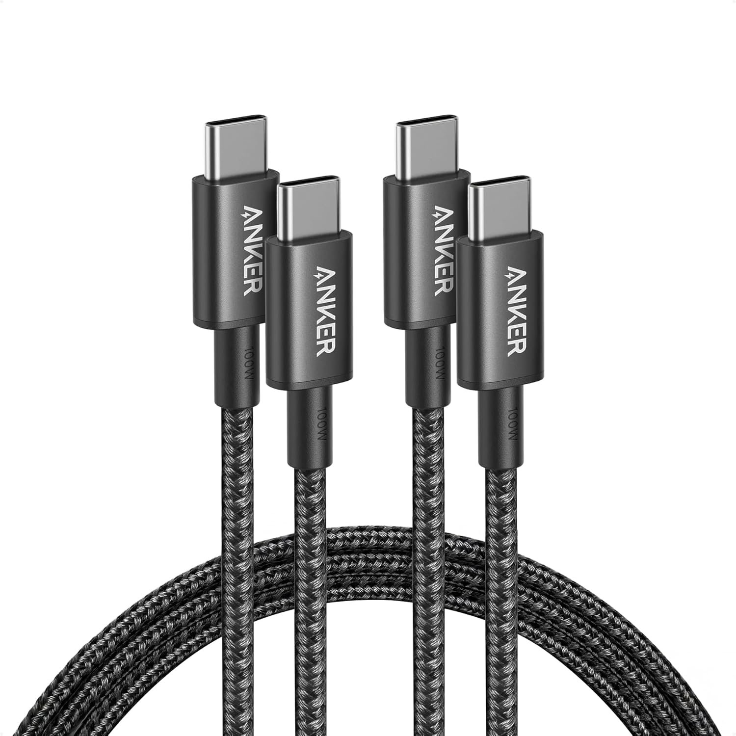 Anker USB C to USB C Cable 2 Pack 100W