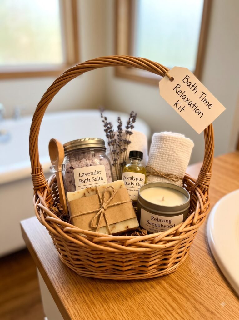 Bath Time Basket