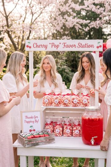 Cherry on top Baby Shower Ideas