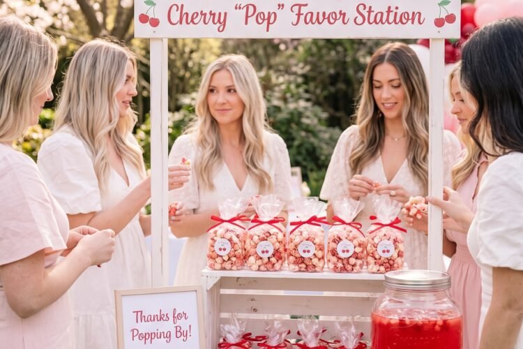 Cherry on top Baby Shower Ideas