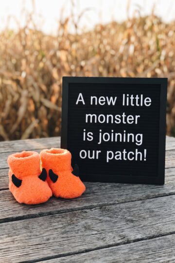 Halloween Pregnancy Announcement ideas