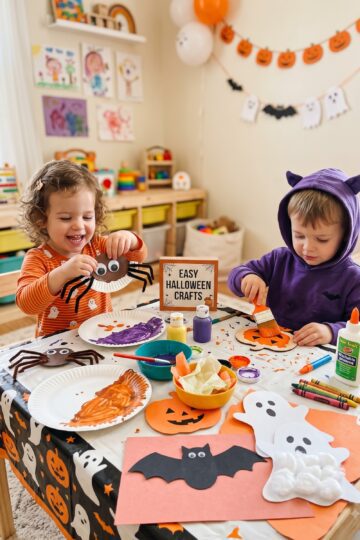 Halloween Crafts for toddlers