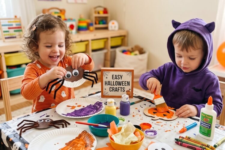 Halloween Crafts for toddlers