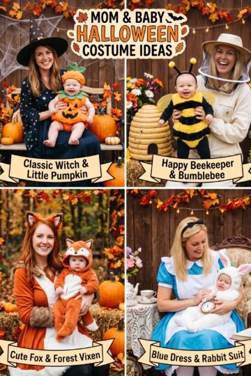 Mom and Baby Halloween Costume Ideas