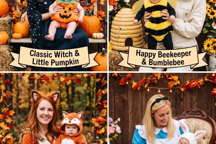Mom and Baby Halloween Costume Ideas