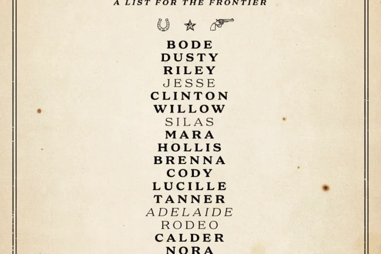 Western Baby Names