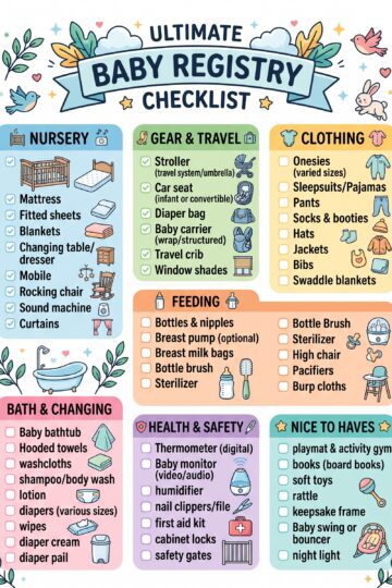 Baby Registry Checklist