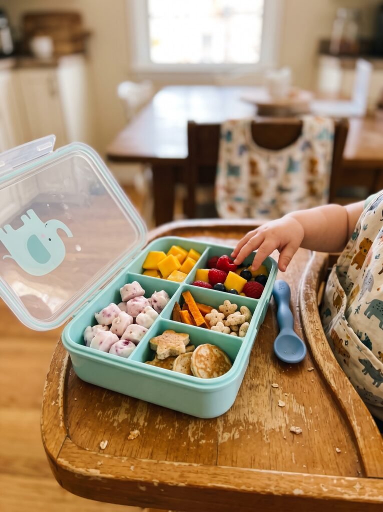 Yogurt and Fruit Finger Food Box