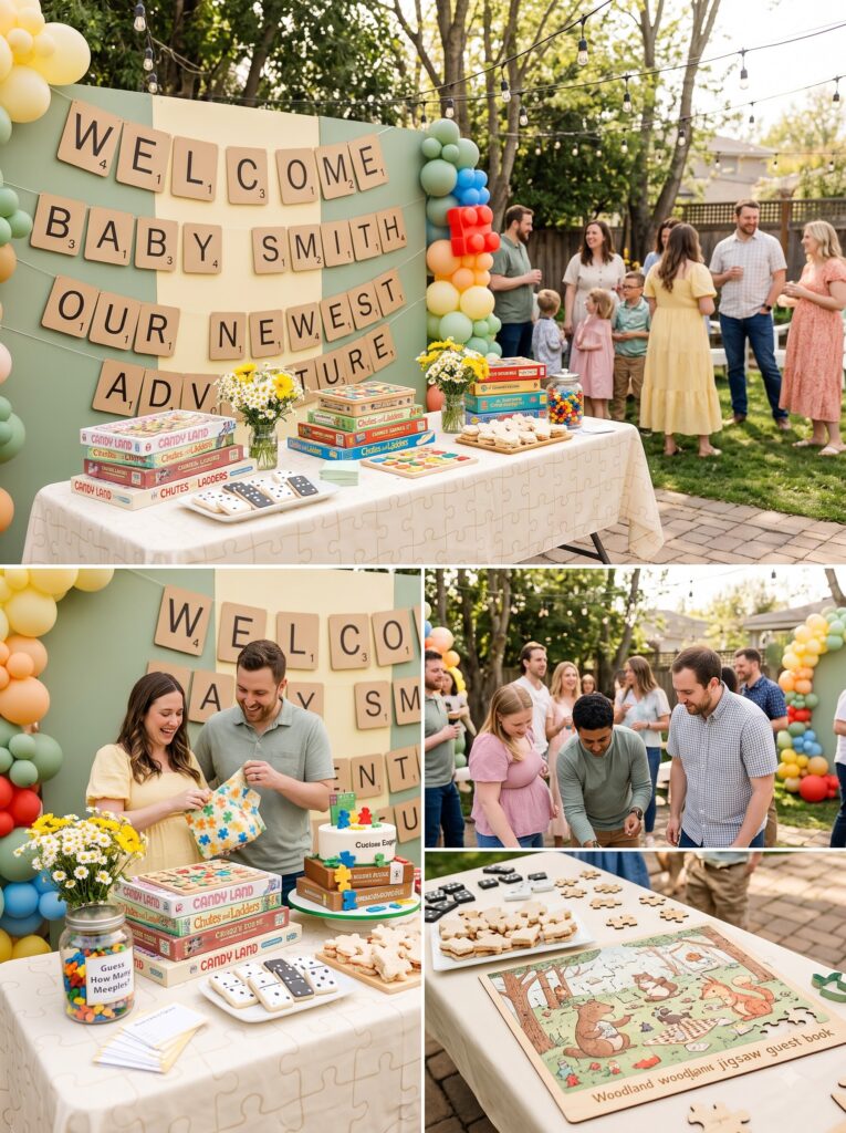 Board Game or Puzzle Theme for Playful Parents