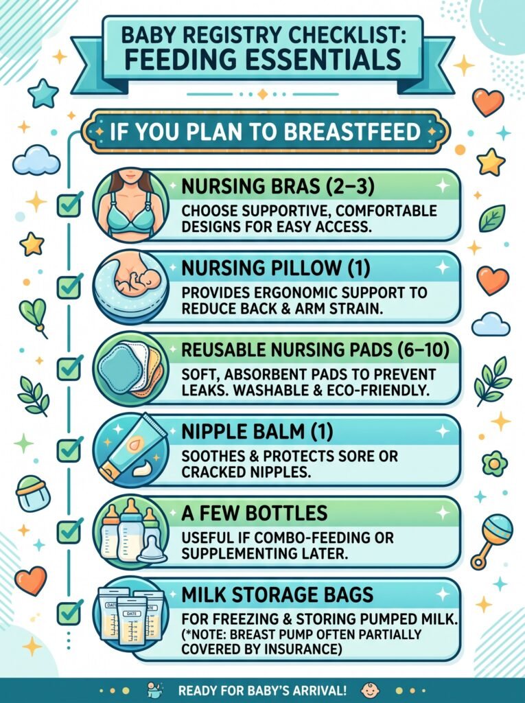 If you plan to Breastfeed